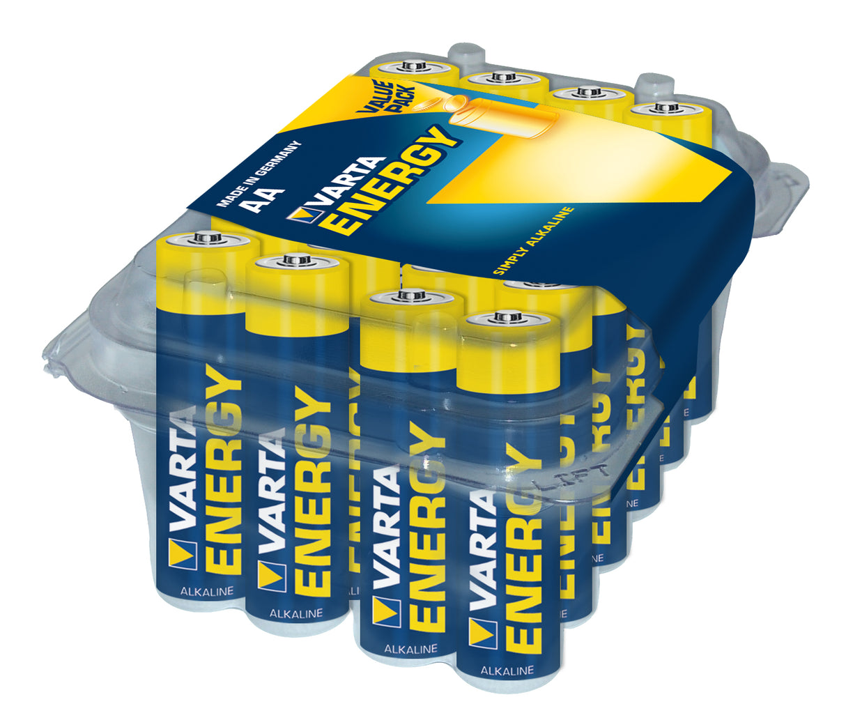 Varta Energie Battery AA LR06 Box 24 pièces