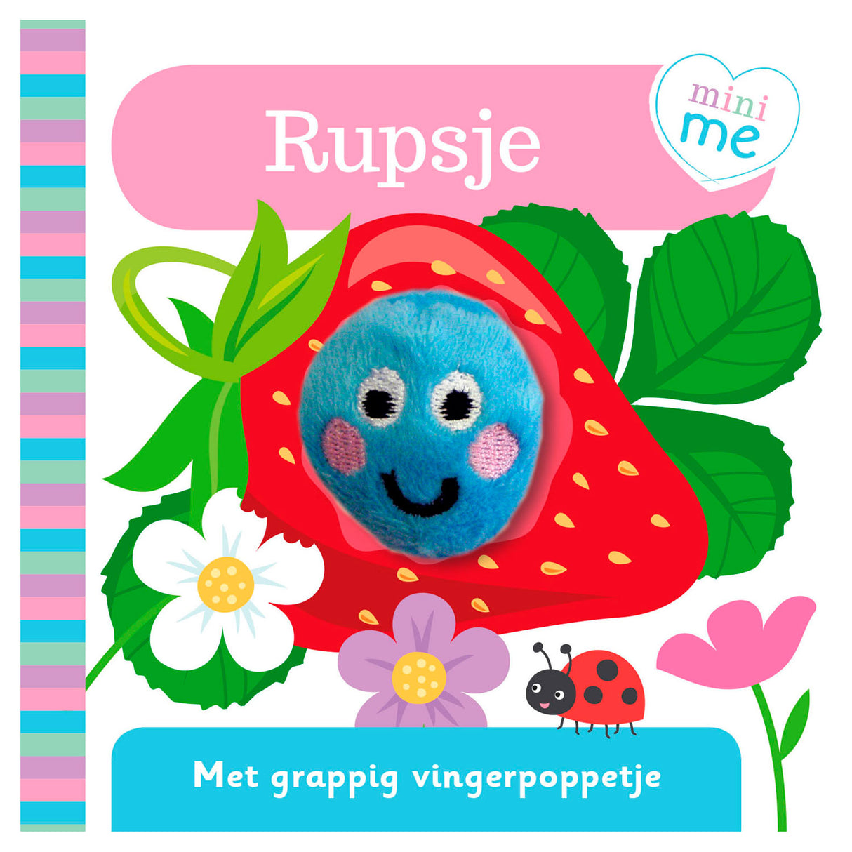 Rebo Publishers Vingerpopboekje Mini Me Rupsje