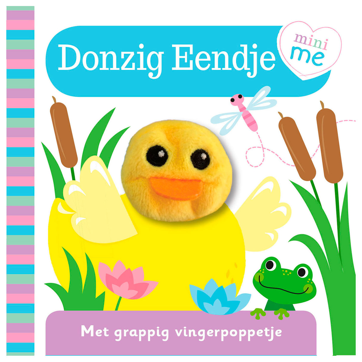 Rebo Publishers Vingerpopboekje Mini Me Donzig Eendje