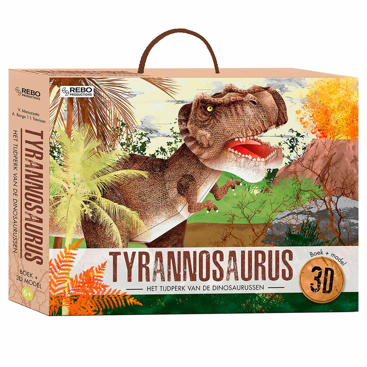 Bok + 3D -modell Tyrannosaurus