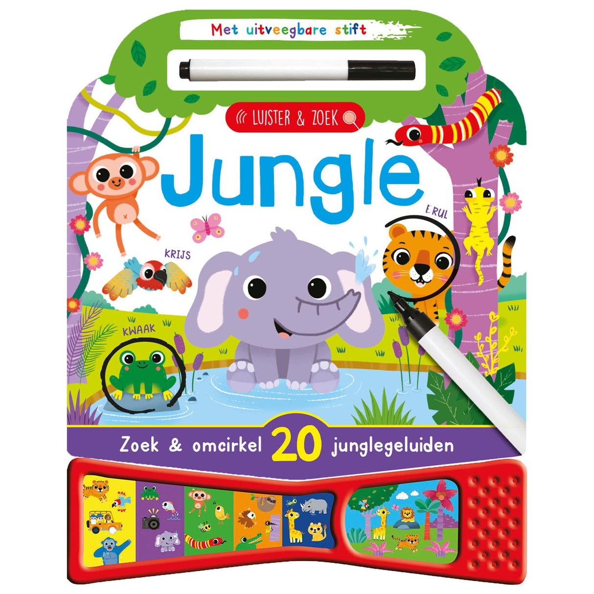 Rebo Publishers Luister en Zoek Jungle