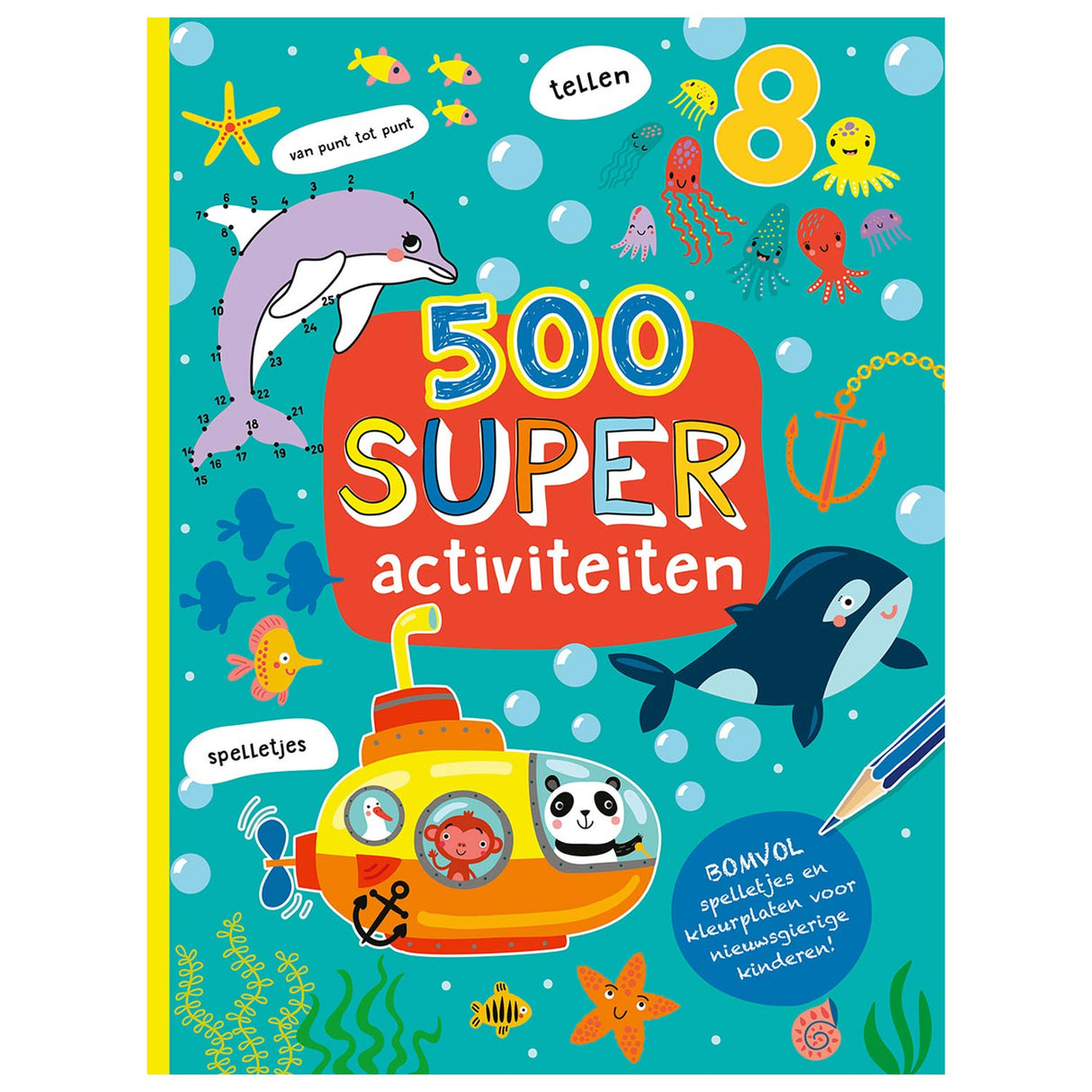 Rebo Publishers 500 Super Activity Book