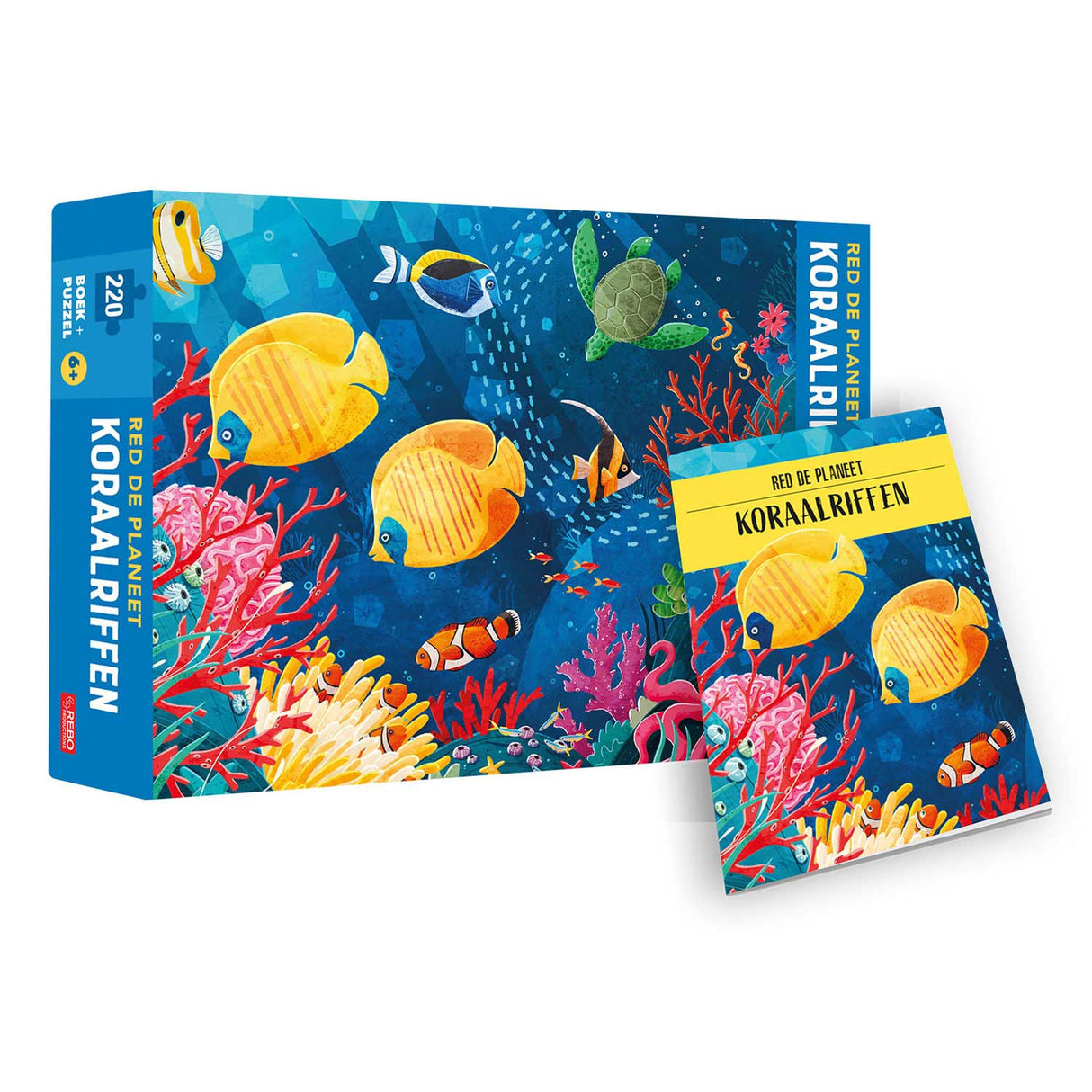 ReBo Publishers Book and Puzzle - Coral Reefs