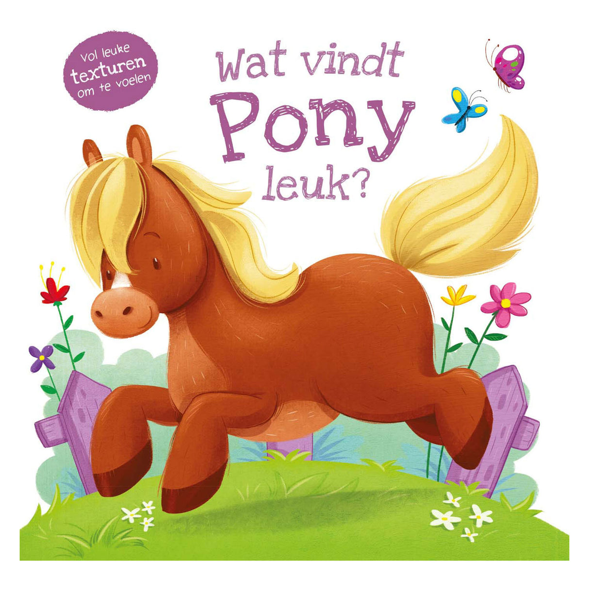 Rebo Publishers Feelboek - Wie sieht Pony aus?