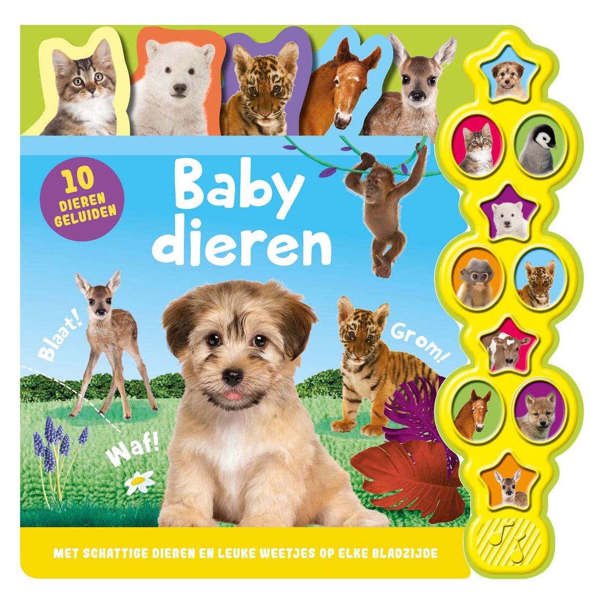 Rebo Publishers Geluidenboek Babydieren