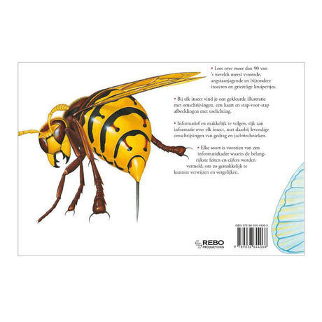 Rebo Publishers Boek Over Insecten, Angstaanjagende Wezens