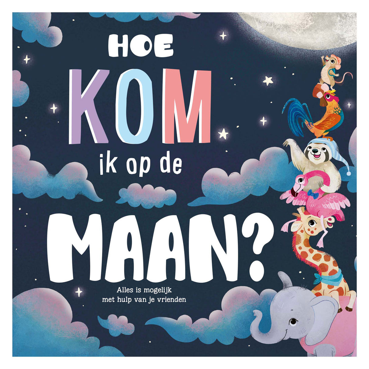 Rebo Publishers Hoe kom ik op de maan?