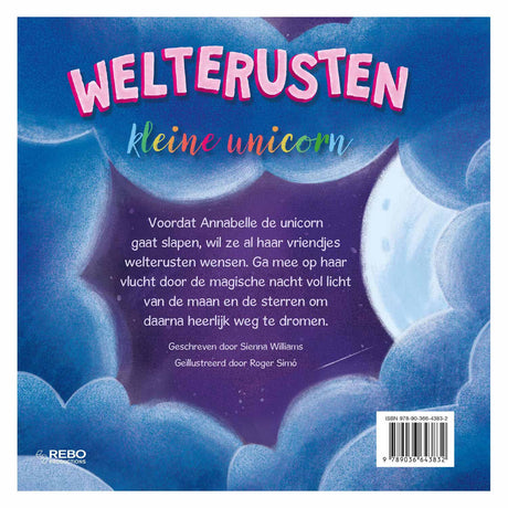 Rebo Publishers Welterusten kleine Unicorn