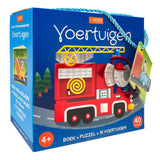 Rebo Publishers Book, Puzzle + 10 Abbildungen - Fahrzeuge