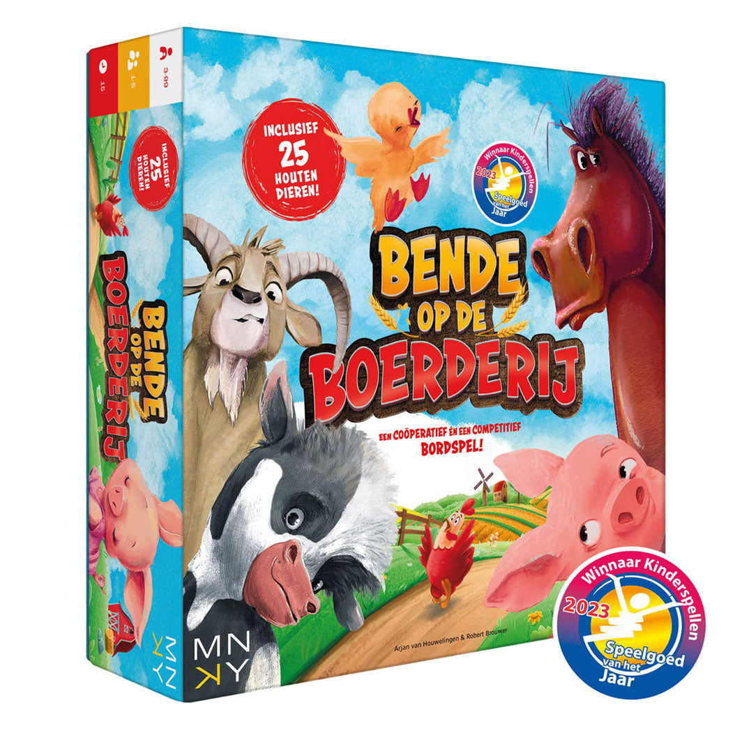 REBO Publishers Gang sur la ferme - Bord Game