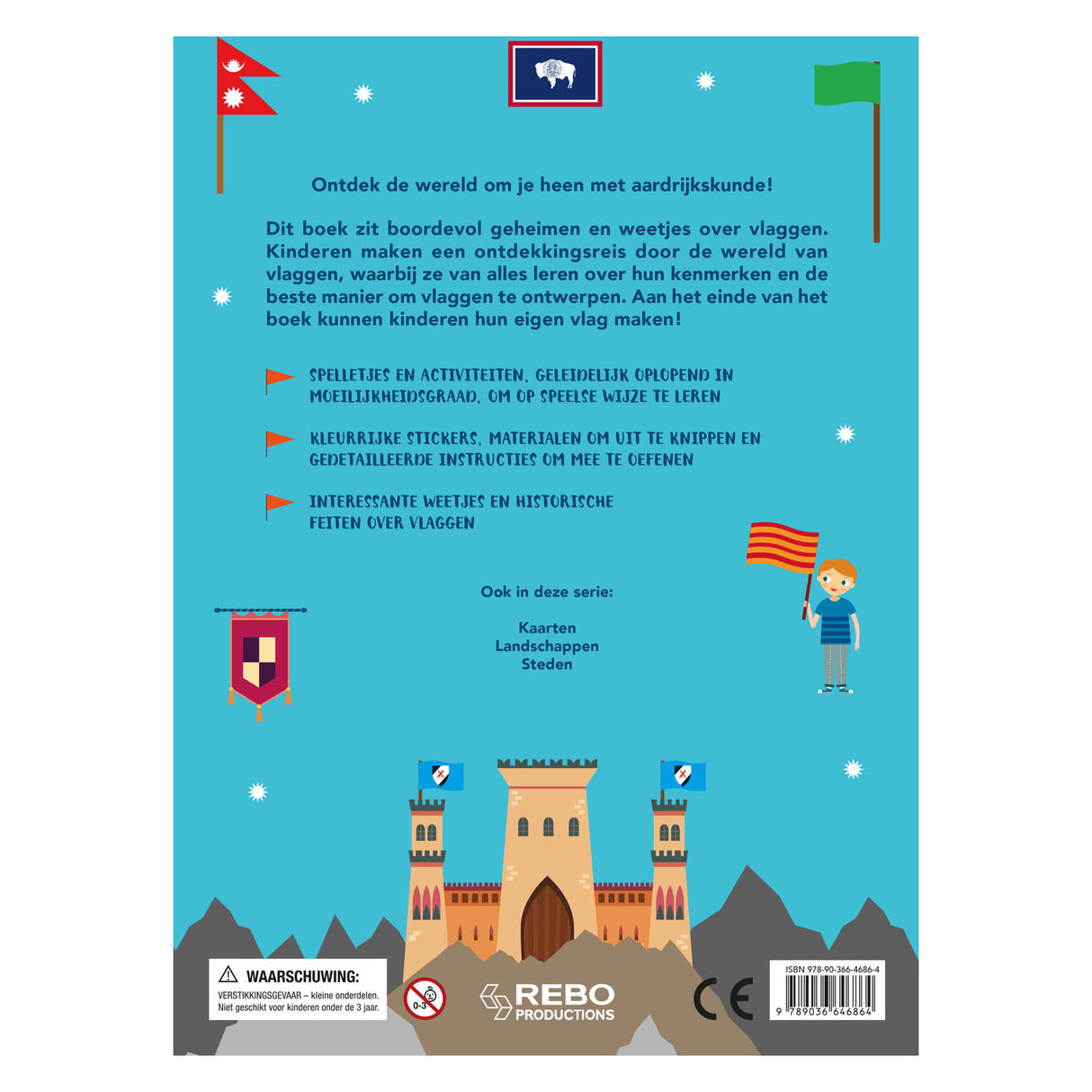 Rebo Publishers Flags Crazy por el mundo