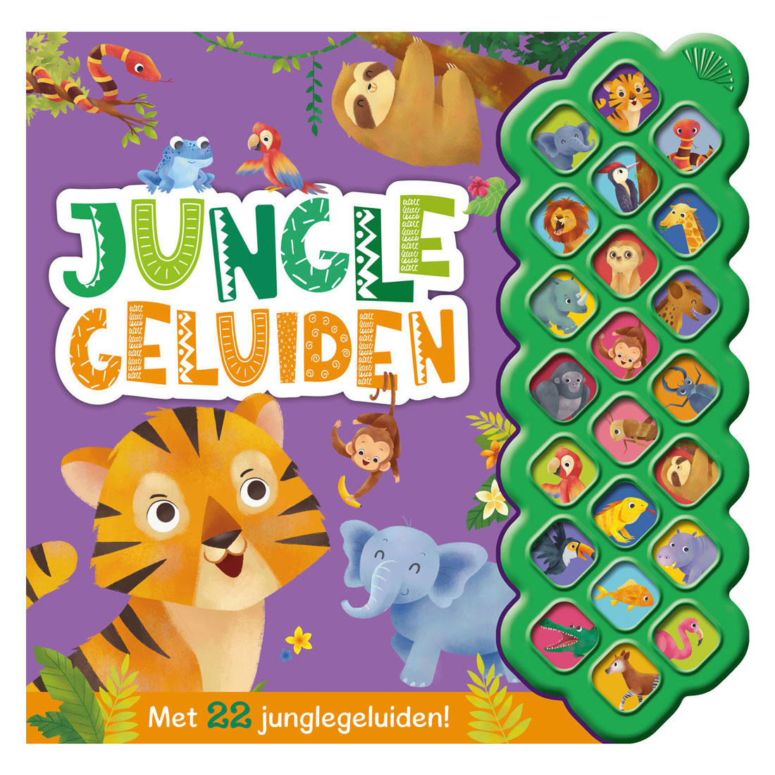 Rebo Publishers Geluidenboek Junglegeluiden