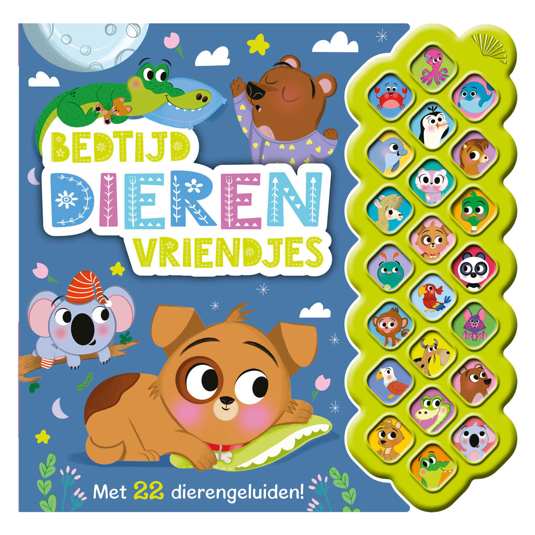 Rebo Publishers Geluidenboek Bedtijd Dierenvriendje