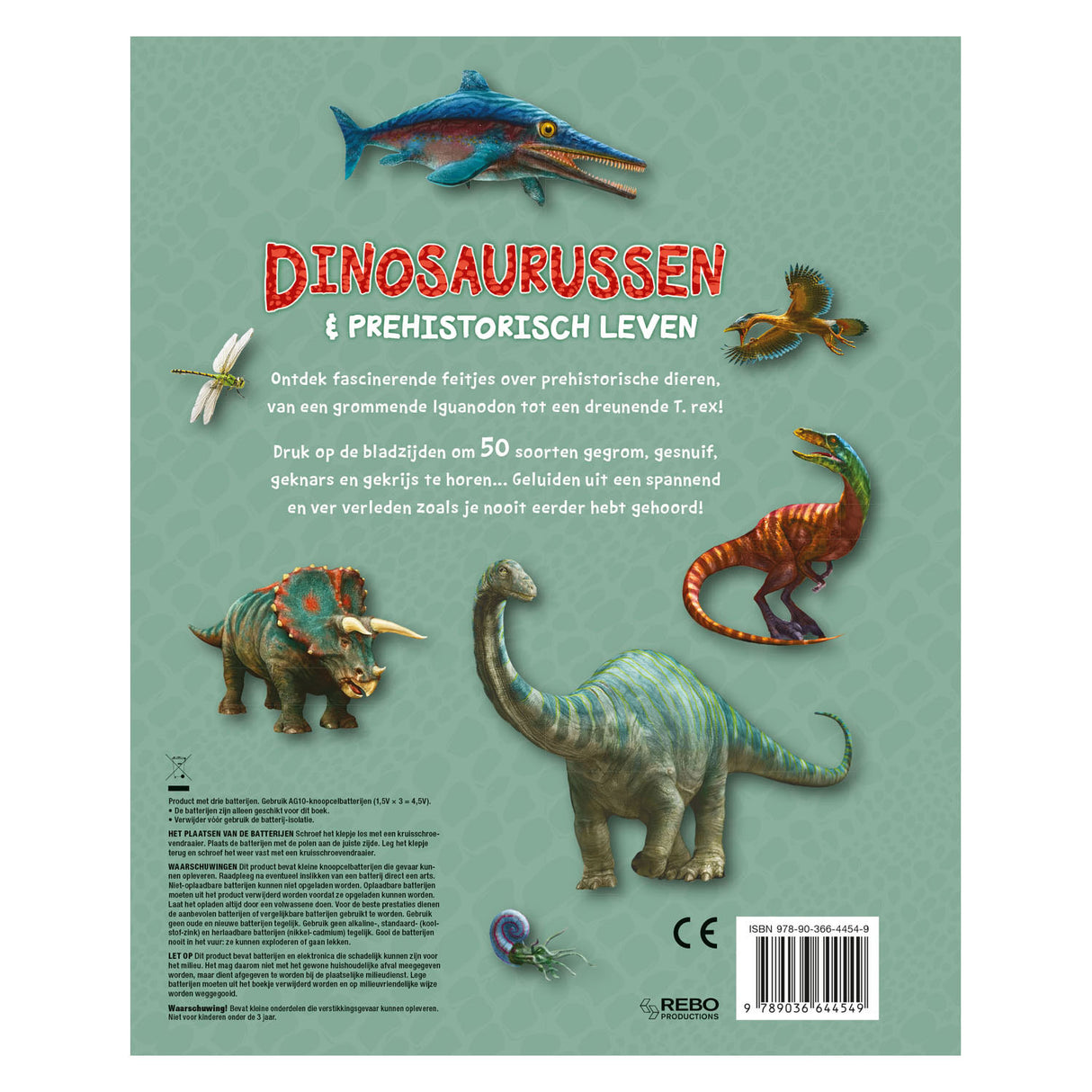 Ponovni založniki zvočna knjiga Dinosaurus prazgodovina