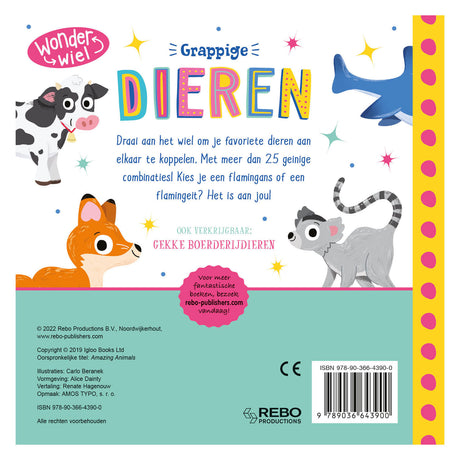 Rebo Publishers Grappige Dieren Wonderwiel