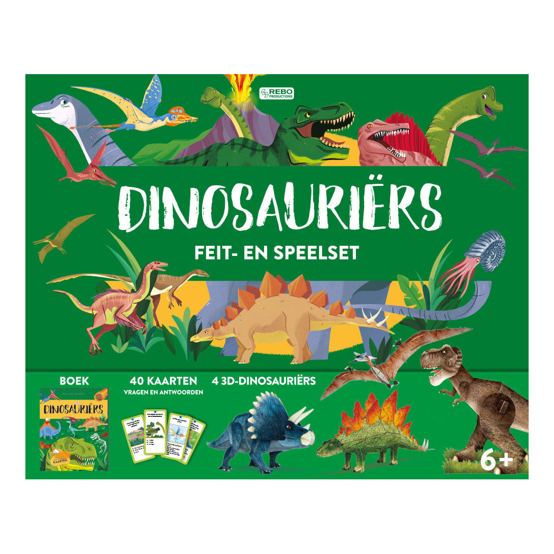 Rebo publishers dinosauriers feiten speelset