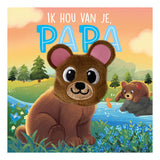 Rebo Publishers Ik Hou Van Je, Papa Vingerpopboek