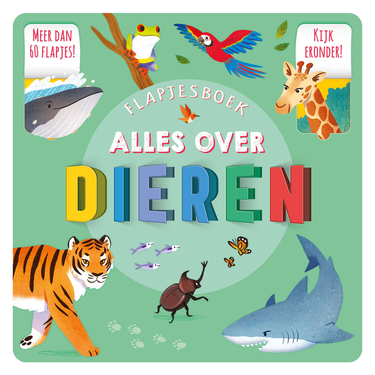 Rebo Publishers TOUT sur Dieren Flapjesboek