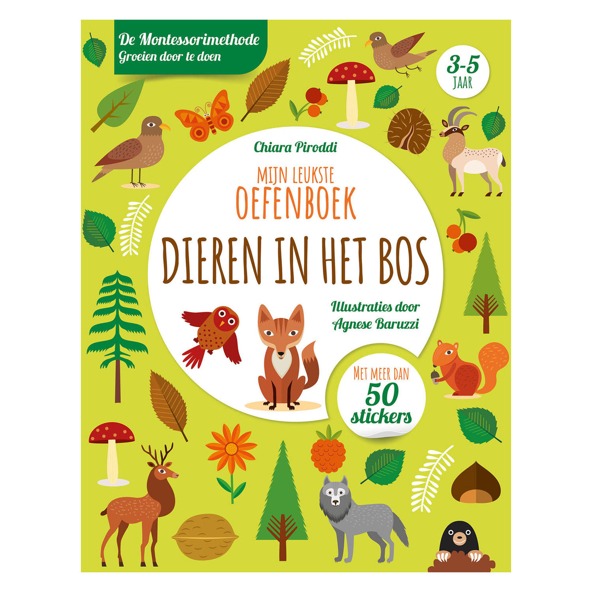 Rebo publishers dieren in het bos oefenboek