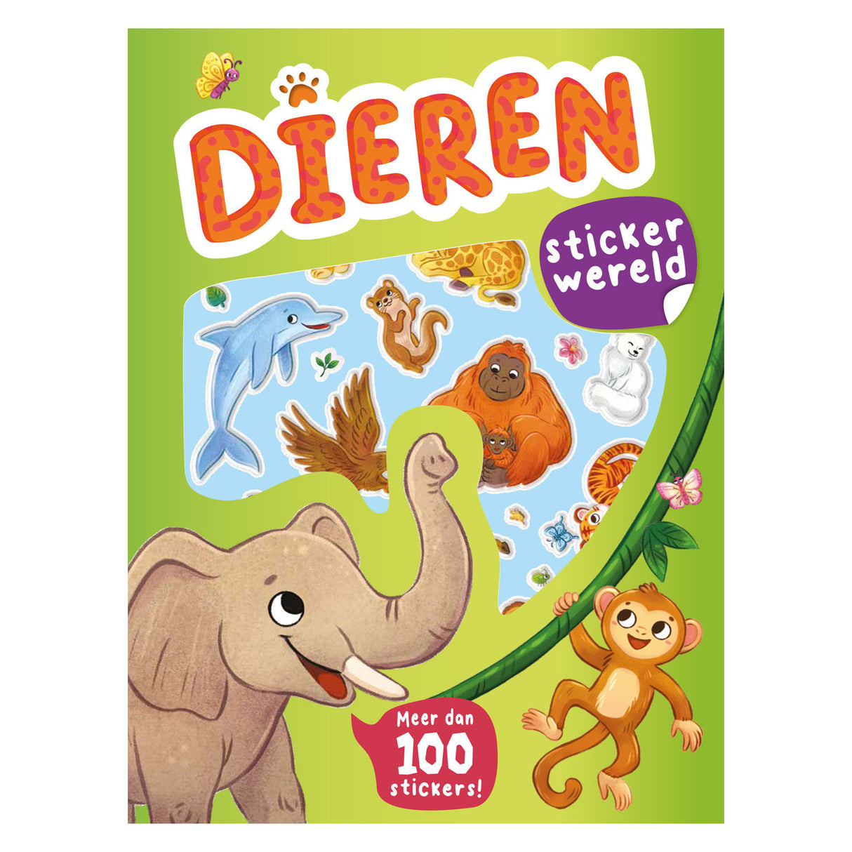 Rebo Publishers Dieren Stickerplezier