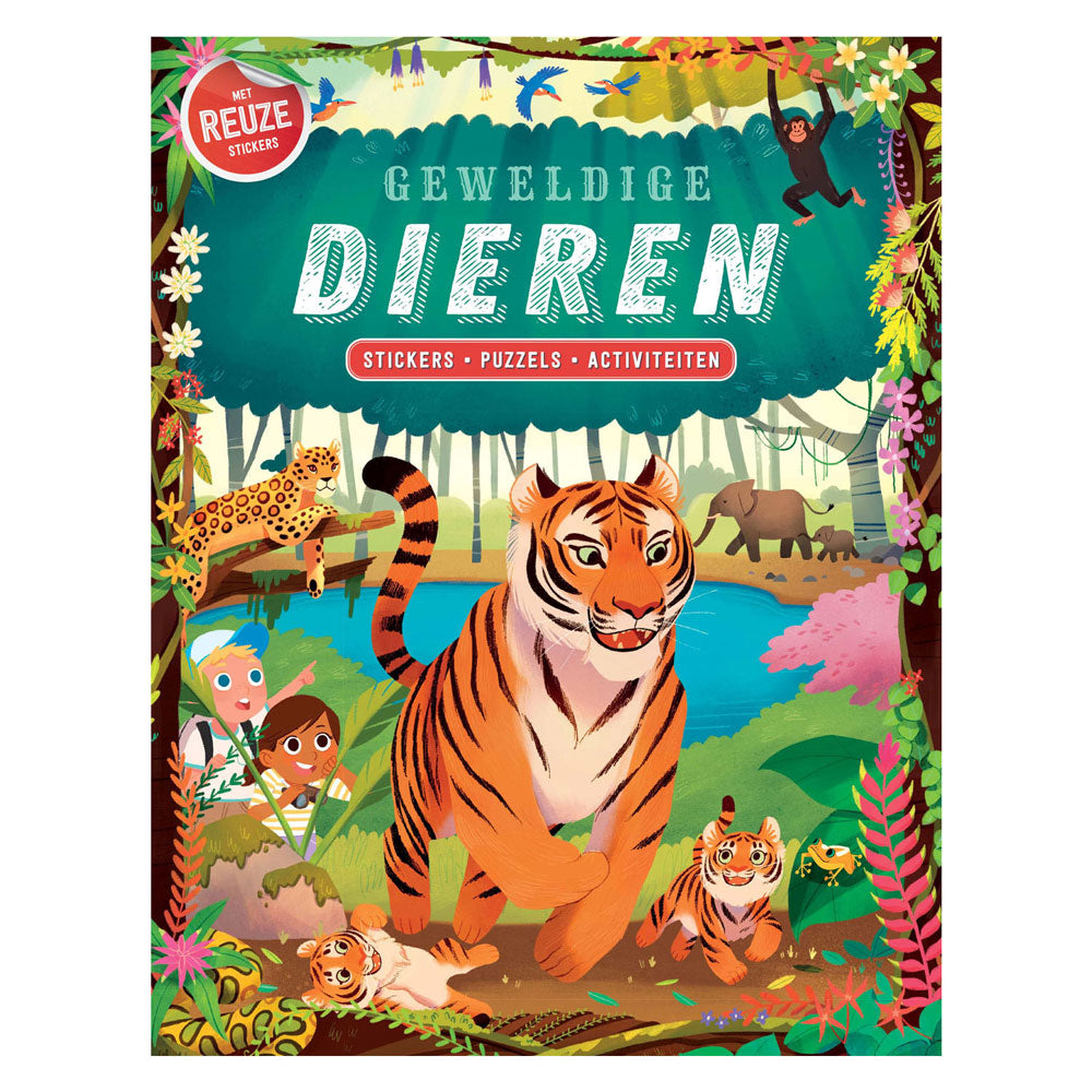 Rebo Publishers Geweldige Dieren-Stickers