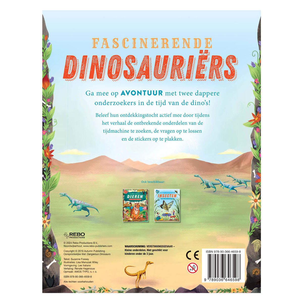 Rebo Publishers Fascining Dinosaurs Stickers