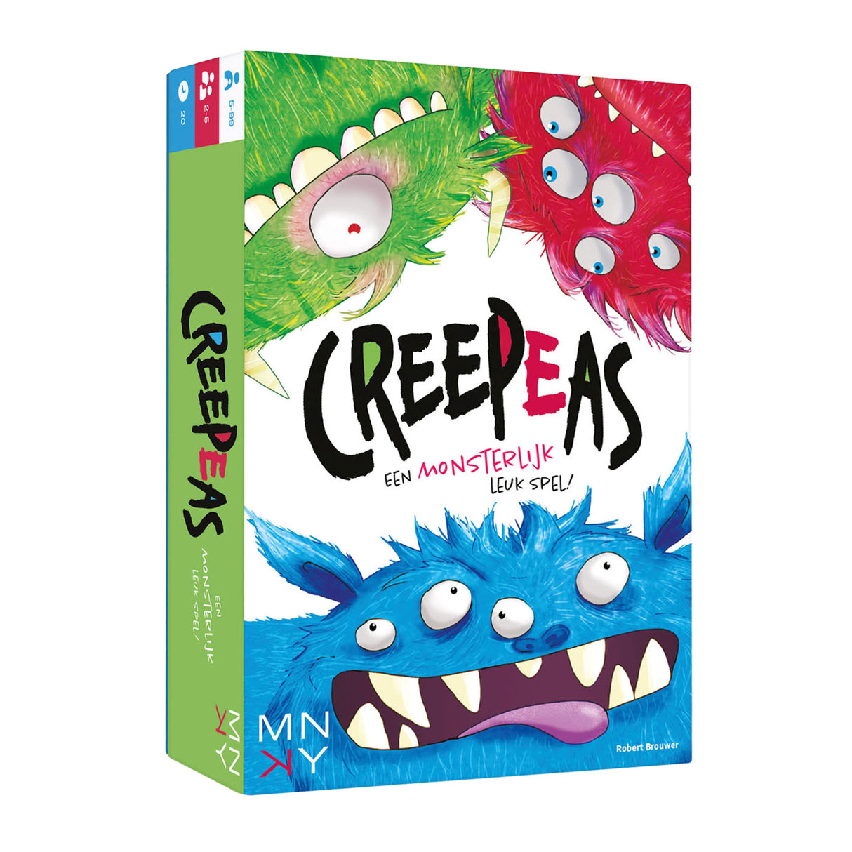 Rebo Publishers Mnky - juego de cartas de Creepeas