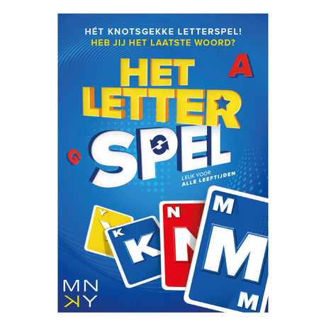 Mnky underholdning bokstavspill kortspill