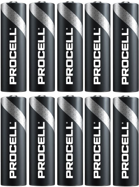 Procell AA -batterier aa penlite per 10 stycken