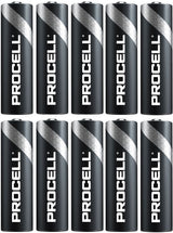 Procell aa Batteries aa Penlite par 10 pièces