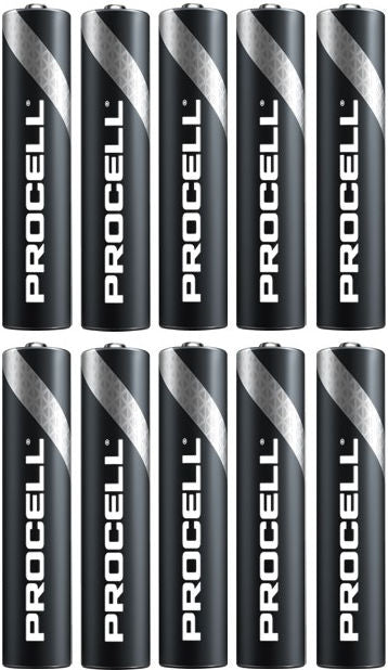 Duracell Procell box alkaline penlite aaa lr3 10 stuks