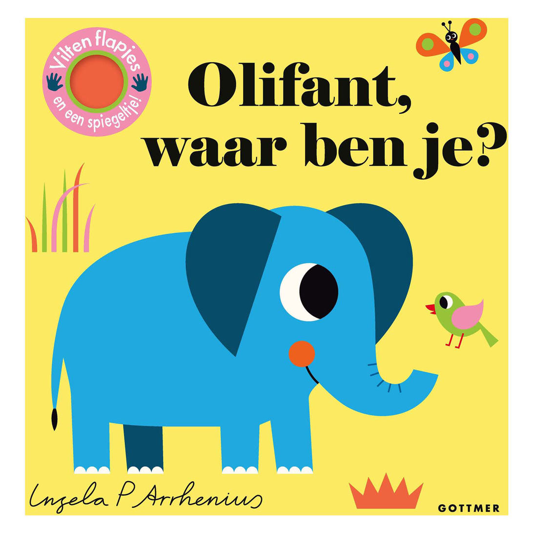 Gottmer förlagsgrupp elefant, var är du? flikbok. 2+