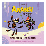 Pavouk Gottmer anansi - hraje si v lese