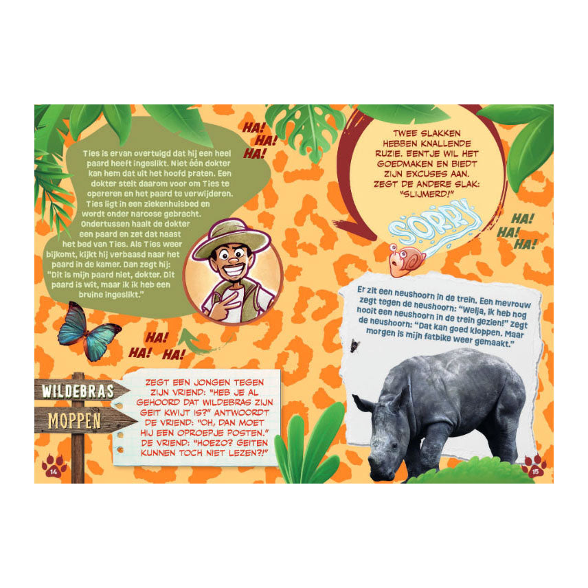 Big balloon tomboy animal joke book