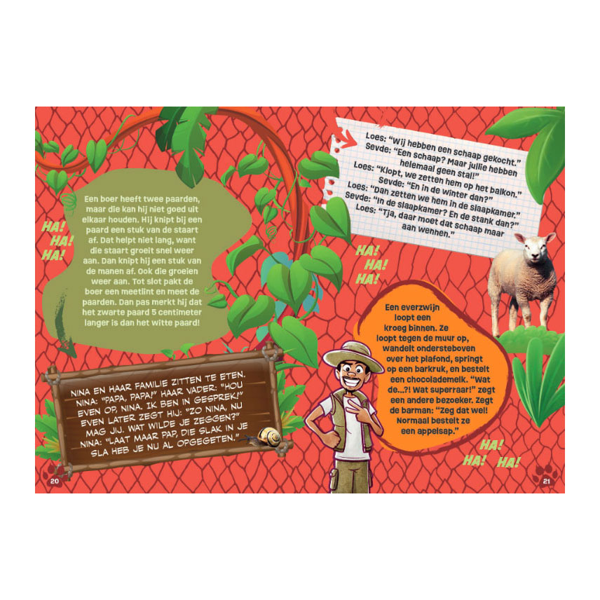 Big balloon tomboy animal joke book