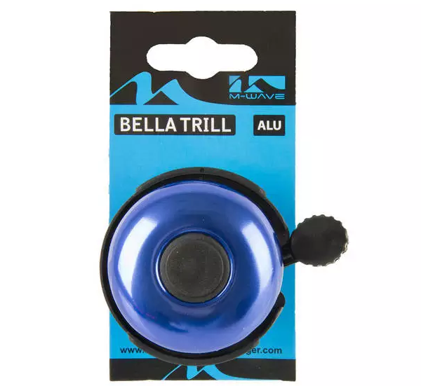 M-våg cykel Bell Bella trill Ø53mm blå