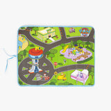 Keng Mark Patt Patrull Mega Spillmatte mat 1 Auto