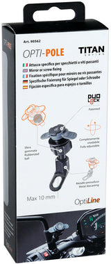 Lampa Opti-Pole houder voor spiegel of schroefbevestiging