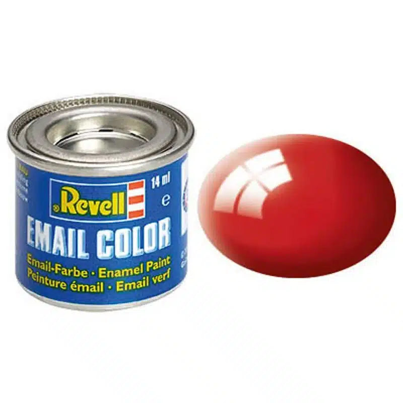 Revell paint for model building number 31 red gloss