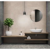 Grosfillex Grosfillex 5 st wall tiles GX wall+ slate 45x90 cm cream