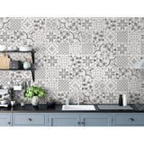 Grosfillex Grosfillex 9 pc Wall panel accent 15.4x120 cm Andaluz Gray