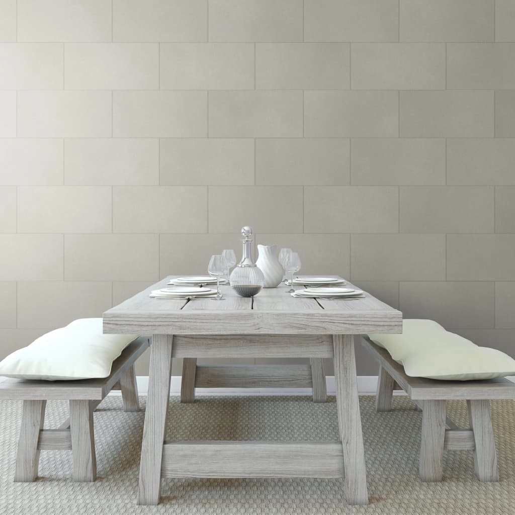 Grosfillex Grosfillex 11 stal carreaux de mur gx mur + pierre sage 30x60 cm gris clair