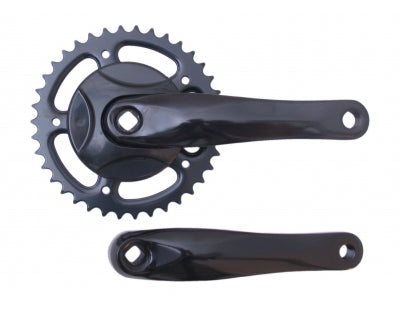 Kettingwiel crankset nexus 38 tands 170 mm 1 8 3 32 zwart