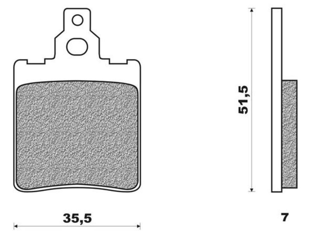 Newfren brake pad set fd0103