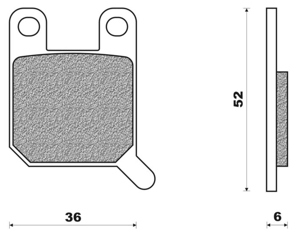 Newfren brake pad set fd0142