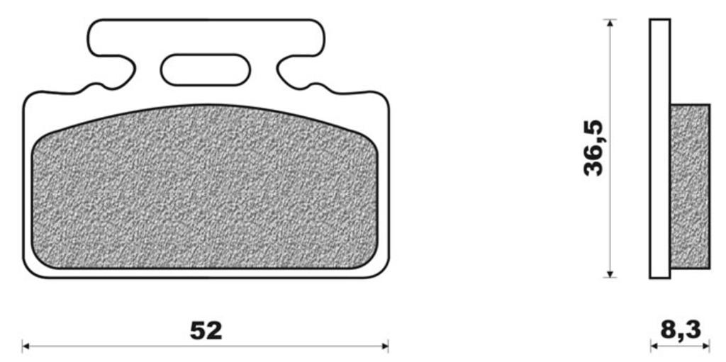 NewFren Brake Block Set FD0139