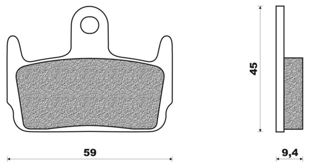 Newfren Bremsblock Set FD024 BKS