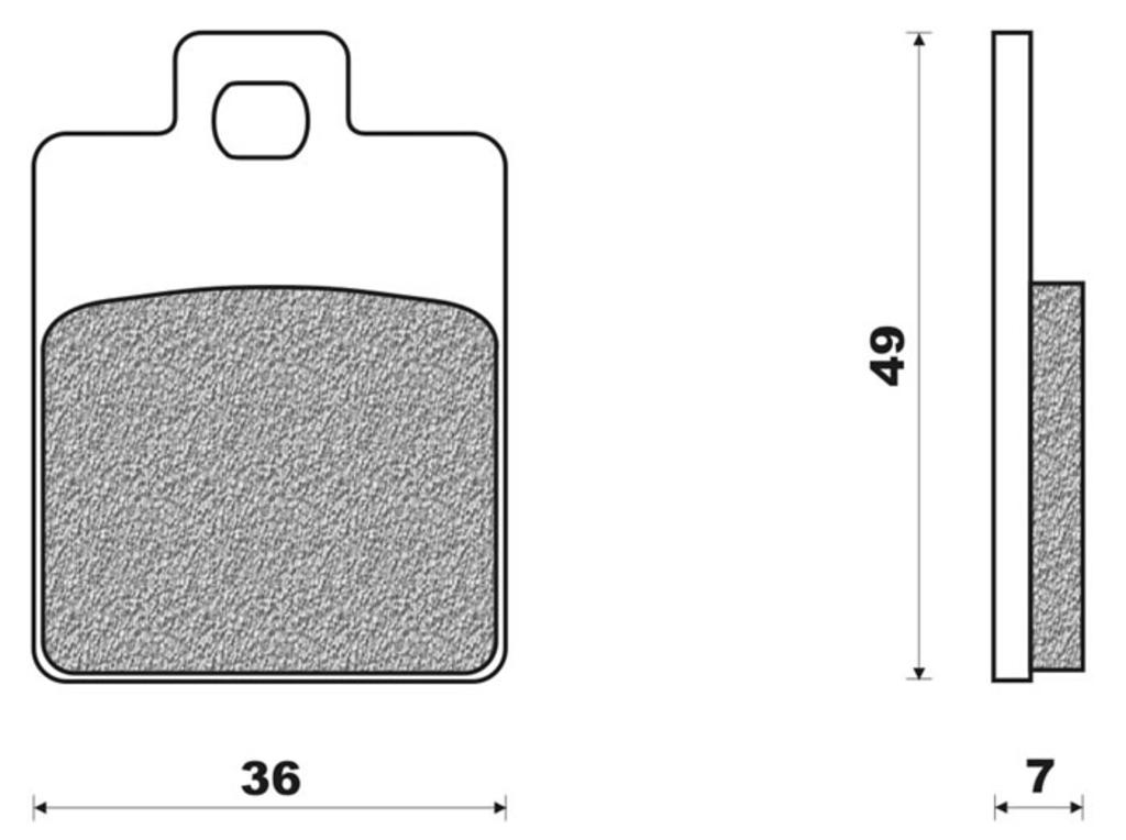Newfren brake pad set fd0249
