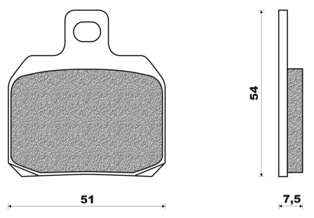 Newfren brake pad set fd0256