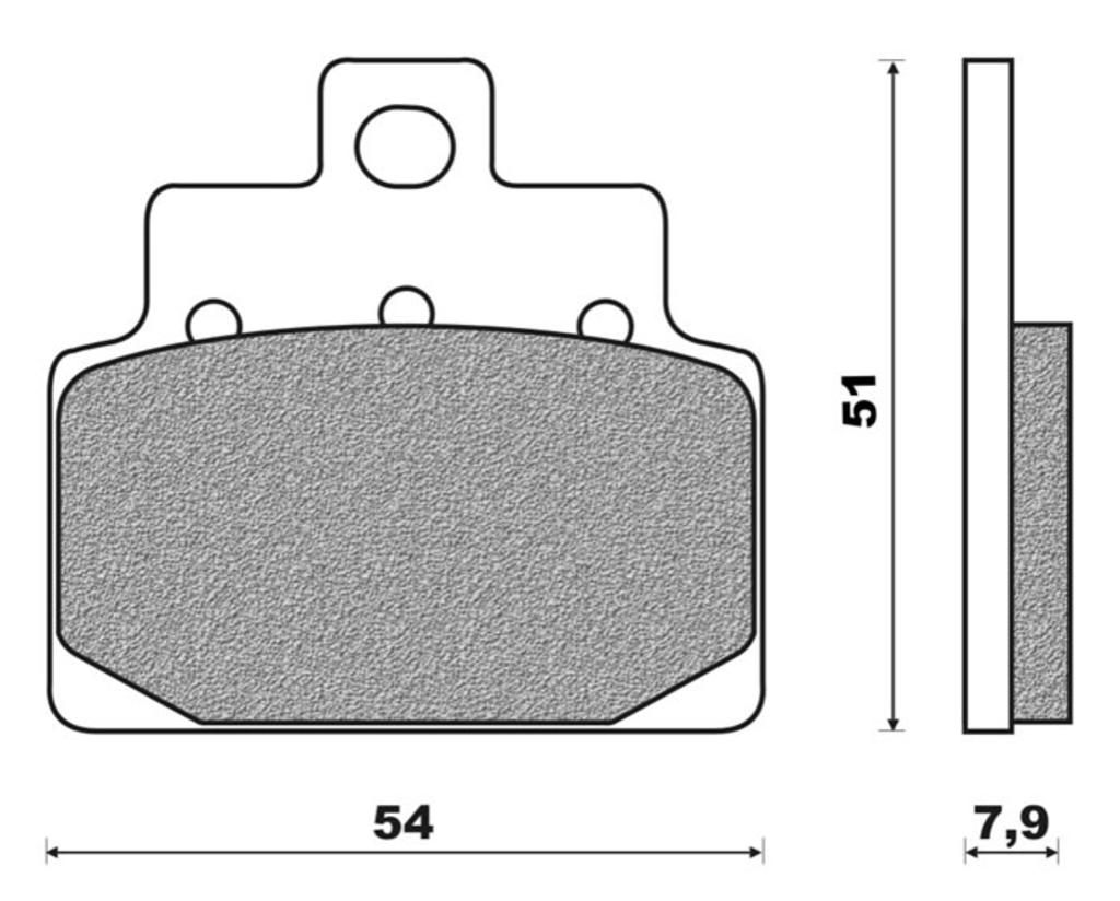 Newfren brake pad set fd0271